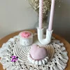 شمع قلب حصیری