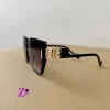 عینک آفتابی uv 400  زنانه مشکی کد 08