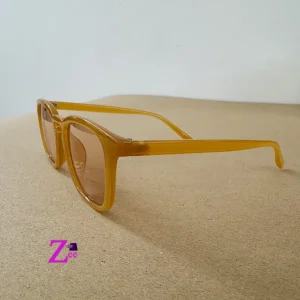 عینک آفتابی زنانه و مردانه زرد رنگ uv 400 کد 09