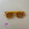 عینک آفتابی زنانه و مردانه زرد رنگ uv 400 کد 09