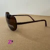 عینک آفتابی بیس دار مردانه قهوه ای کد ۱۷
