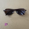 عینک آفتابی بیس دار مردانه قهوه ای کد ۱۷